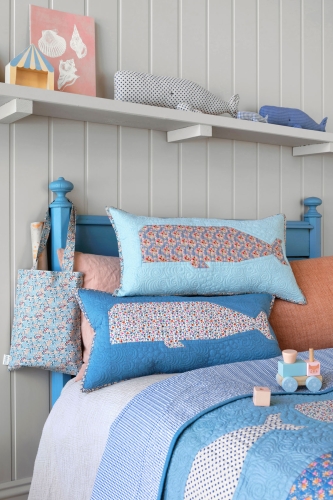 Tilda Patchwork Stoff Baumwolle - Creating Memories - Frida Blue